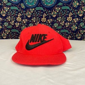 Red Nike cap